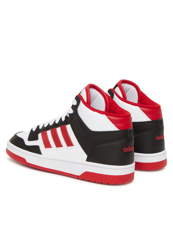 adidas adidas Μπασκετικά Παπούτσια Rapid Court Mid JR3160 Λευκό