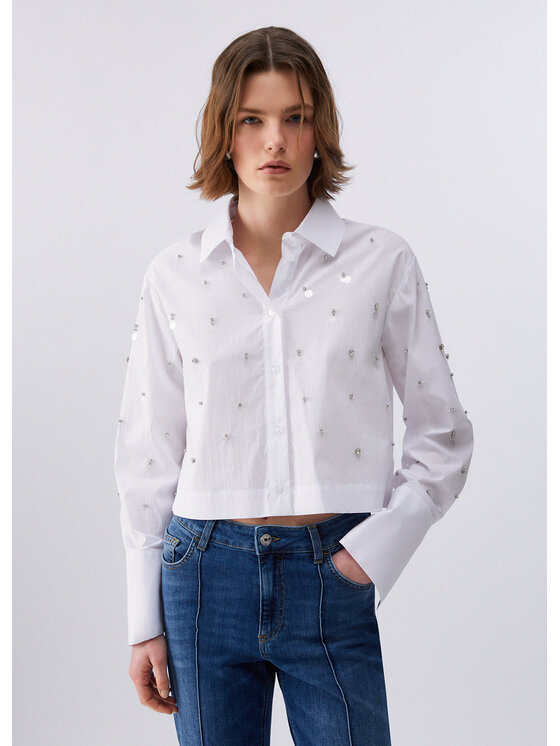 Liu Jo Liu Jo Camicia WA6173T039A11111 Viola Regular Fit