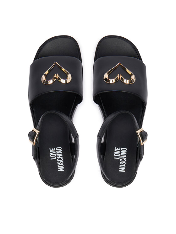 LOVE MOSCHINO LOVE MOSCHINO Sandály JA16127I0OIA0000 Černá