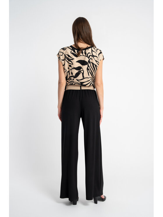 CLICK CLICK Μπλουζάκι 70-841 Μπεζ Regular Fit