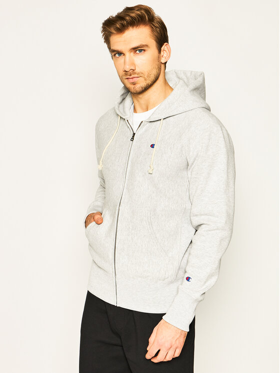 Champion Champion Bluza Reverse Weave 214677 Szary Regular Fit