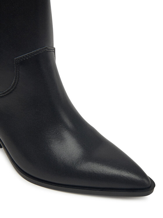 Pepe Jeans Pepe Jeans Kavbojski škornji Gina Western W PLS500017 Črna