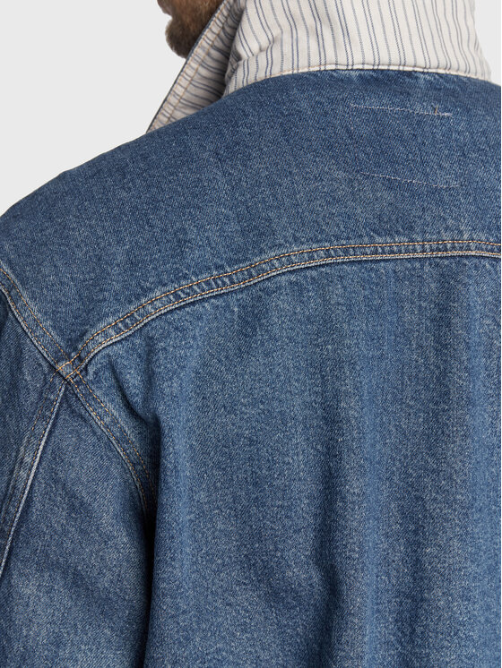 American Vintage American Vintage Jeansjacke Joybird JOY16CH22 Dunkelblau Regular Fit