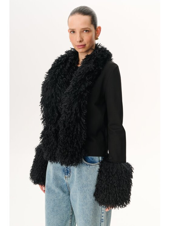LEBRAND LEBRAND Marynarka Caroline Czarny Regular Fit