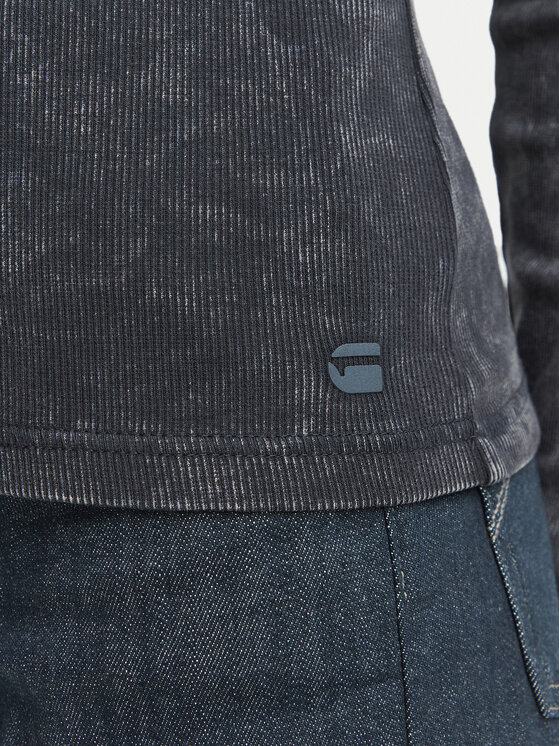G-STAR G-Star Μπλουζάκι Vintage D29966-E800 Σκούρο μπλε Slim Fit