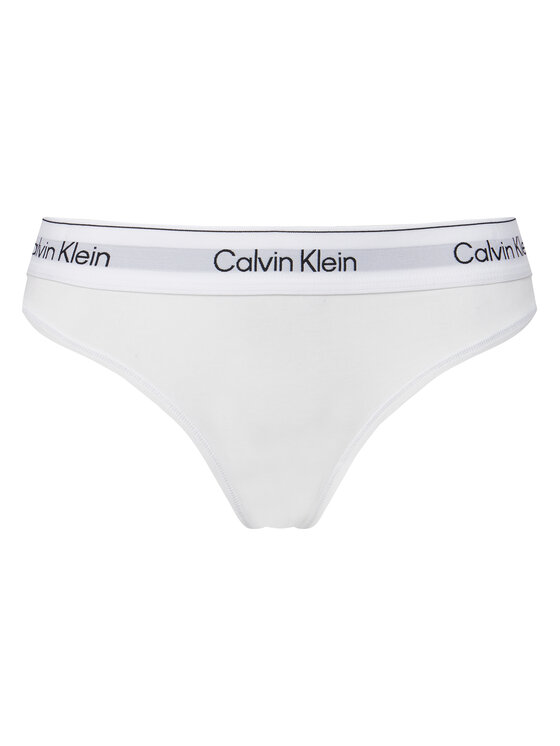 Calvin Klein Underwear Calvin Klein Underwear Класически дамски бикини LV00QF8520 Бял
