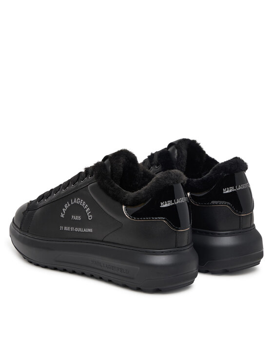 KARL LAGERFELD KARL LAGERFELD Tenisice Kapri Lug KL57538L Crna