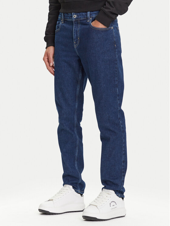 Karl Lagerfeld Jeans Karl Lagerfeld Jeans Jeansy A3M10052 Tmavomodrá Slim Fit