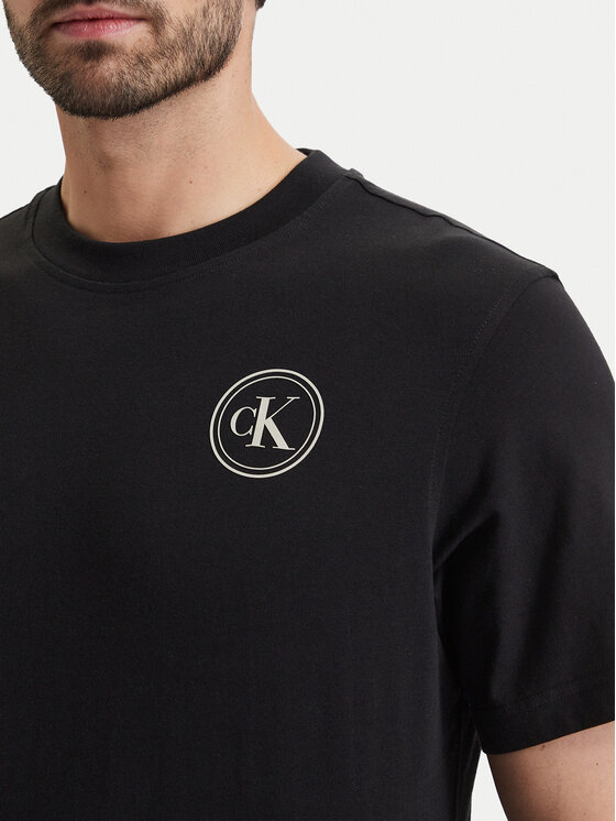 Calvin Klein Jeans Calvin Klein Jeans Marškinėliai LV04RH856G Juoda Regular Fit