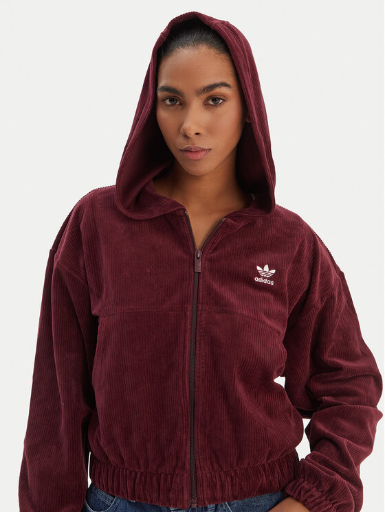 adidas adidas Jopa Essentials Chenile KE1119 Bordo rdeča Loose Fit