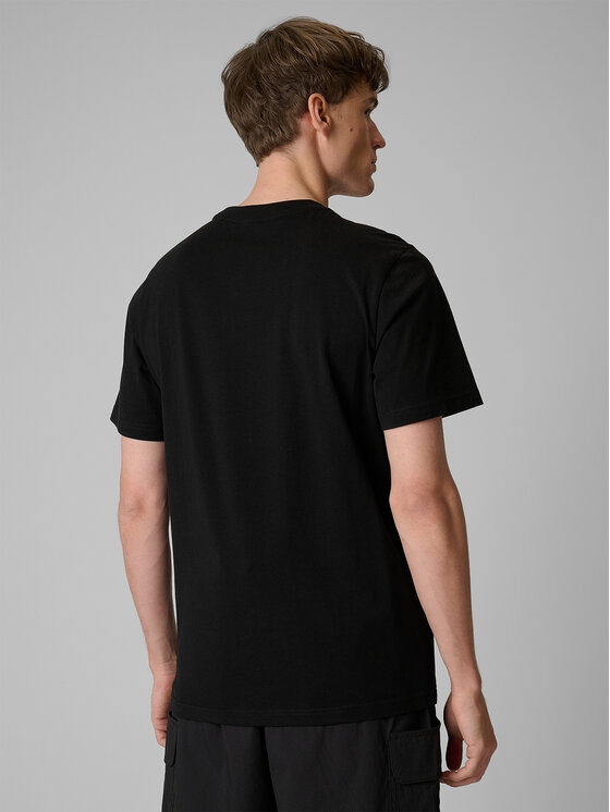4F 4F T-Shirt TREKKING Czarny Regular Fit