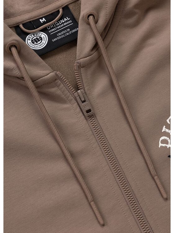 PITBULL PITBULL Bluza BLOODLINE Brązowy Regular Fit