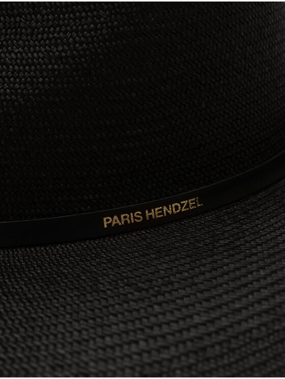 Paris+Hendzel Paris+Hendzel Kapelusz Black Havana - Panama / Cuenca Grade Czarny