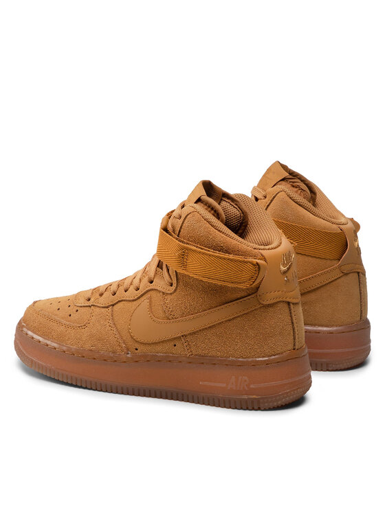 Nike Nike Laisvalaikio batai Air Force 1 High Lv 8 3 (GS) CK0262 700 Geltona