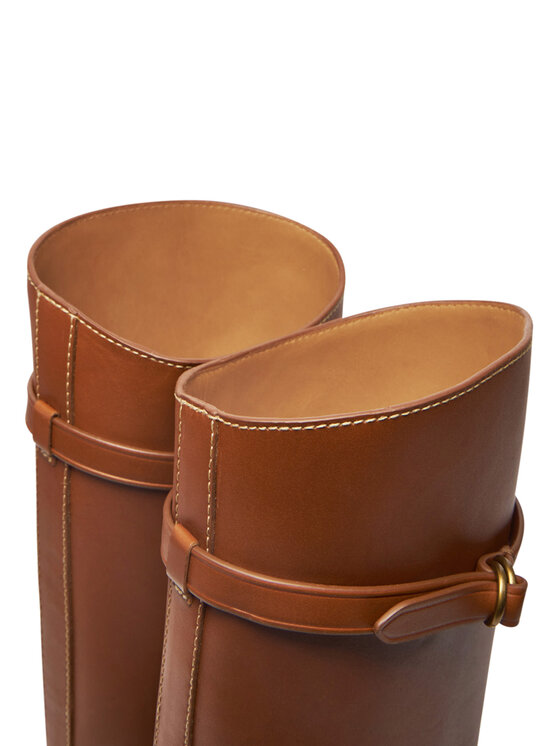 G*C様 polo by Ralph Lauren leather swing Polo Ralph Lauren Cizme 818959252001 Maro | Modivo.ro