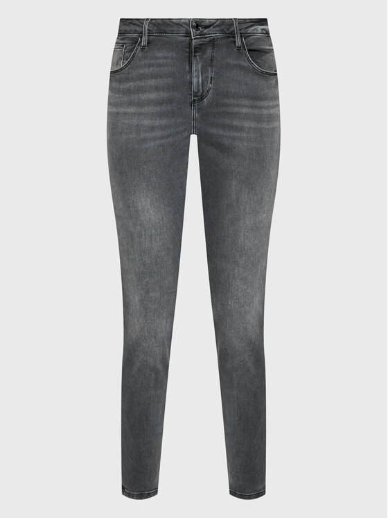 Guess Guess Jeansy Annette W2YA99 D4PZ2 Šedá Skinny Fit
