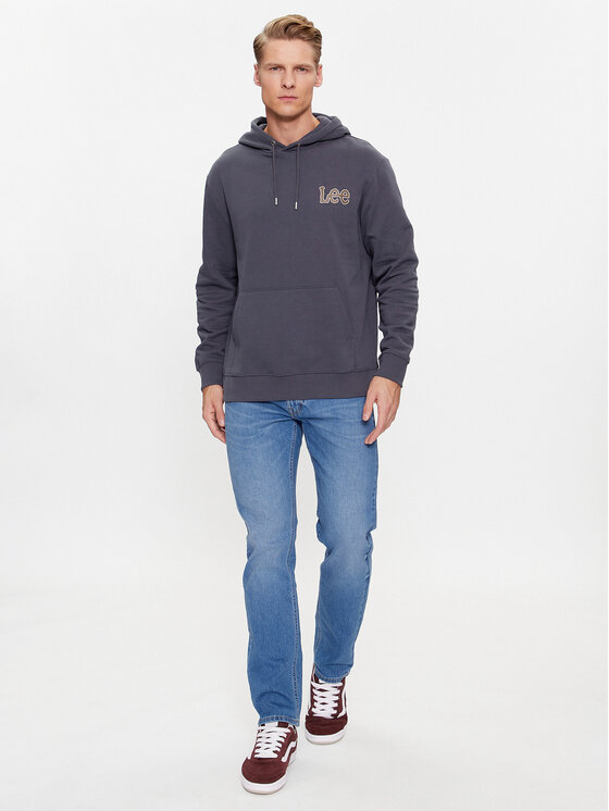 Lee Lee Felpa 112342453 Blu scuro Regular Fit