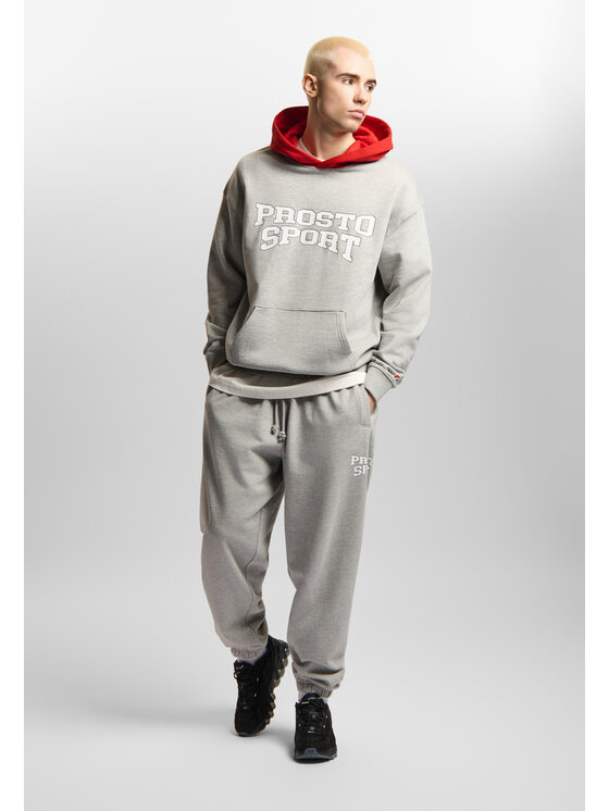 PROSTO. PROSTO. Spodnie dresowe Harvard Szary Oversize