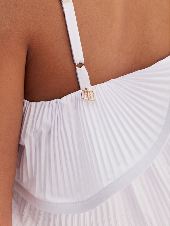 Fracomina Fracomina Blusa FR26ST2004W697F9 Bianco Regular Fit