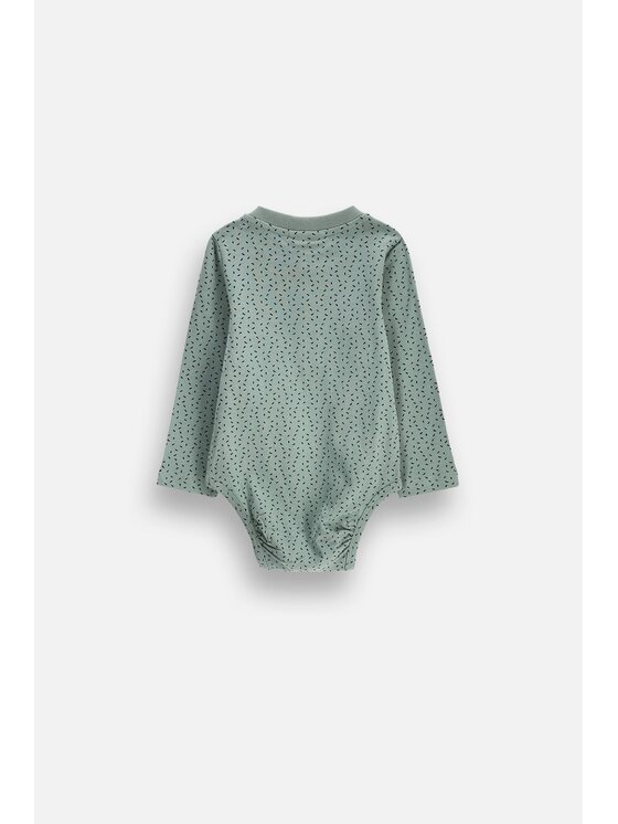Coccodrillo Coccodrillo Body dziecięce ZC6112103FBN-011 Zielony Regular Fit