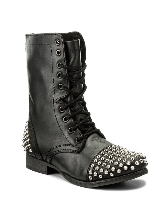 Steve Madden Steve Madden Μποτάκια Tarney Biker Boot 91000681-10001-01001 Μαύρο