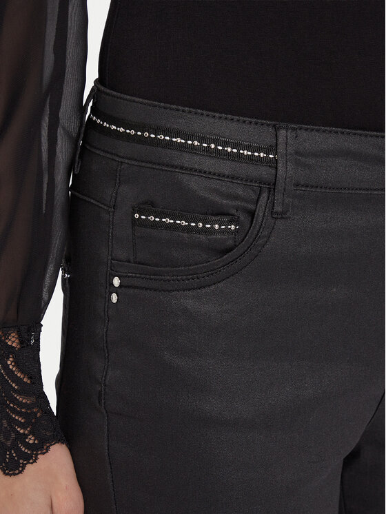 Morgan Morgan Jeansy 252-PALAO Černá Slim Fit