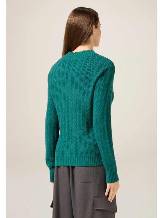Oltre Oltre Maglione M042E002028N025 Verde Regular Fit