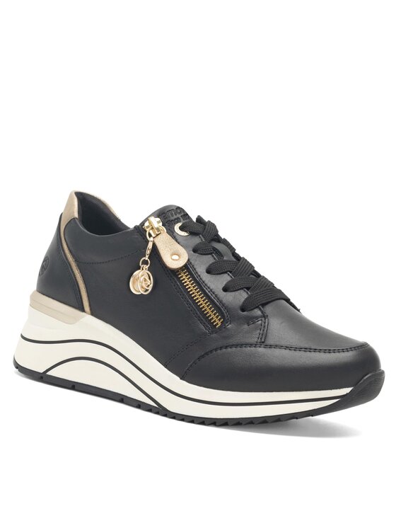 Remonte Remonte Sneakersy D0T03-01 Černá