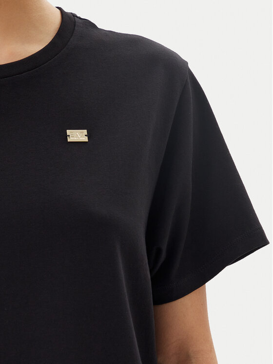 EA7 Emporio Armani EA7 Emporio Armani T-Shirt 7W000028 AF10373 UC001 Černá Loose Fit