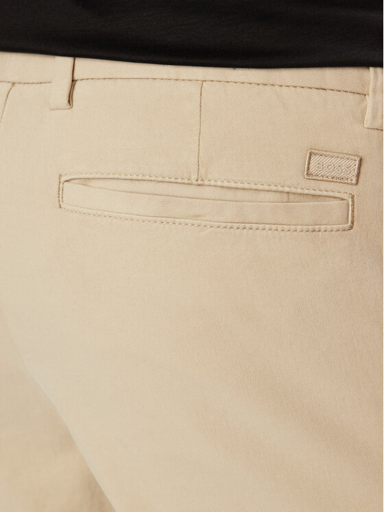 BOSS BOSS Chinosy H-Kaiton1 50543312 Beżowy Slim Fit