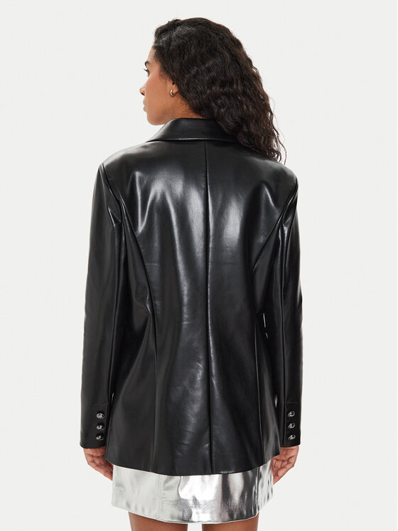 Guess Guess Sacou Lia W4YN50 WF8P0 Negru Regular Fit