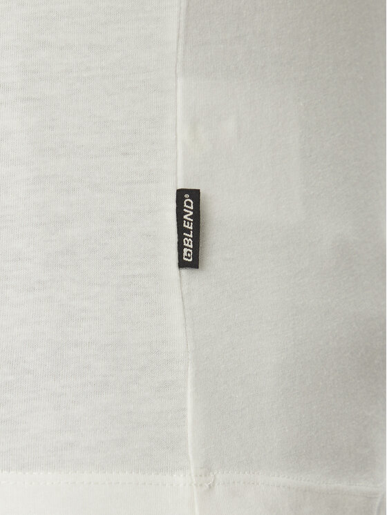 Blend Blend T-krekls 20718263 Balts Regular Fit