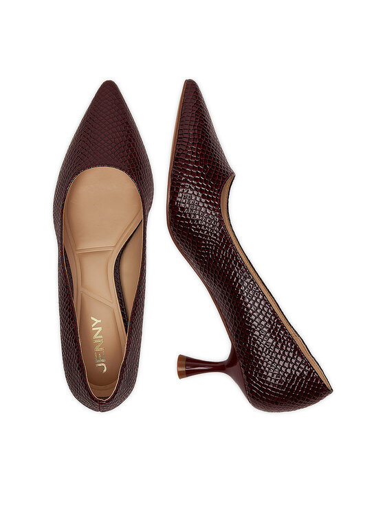 JENNY JENNY High Heels CEO-CD24-212-1 Dunkelrot