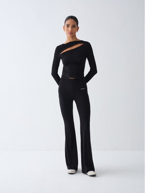 La Mania La Mania Top VEYA Czarny Basic Fit