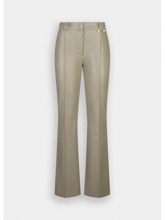 Liu Jo Liu Jo Pantaloni di tessuto CF5016E0624X0707 Verde Regular Fit