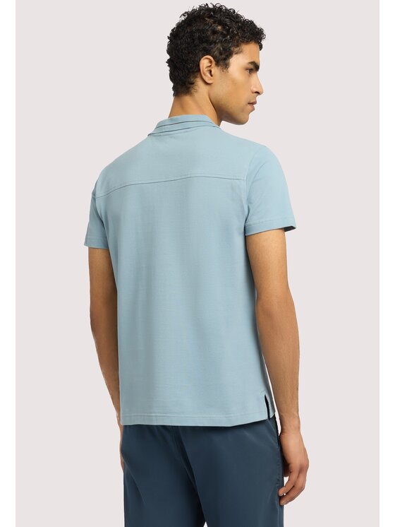 Trussardi Trussardi T-Shirt G5018000129N024 Turkusowy Regular Fit