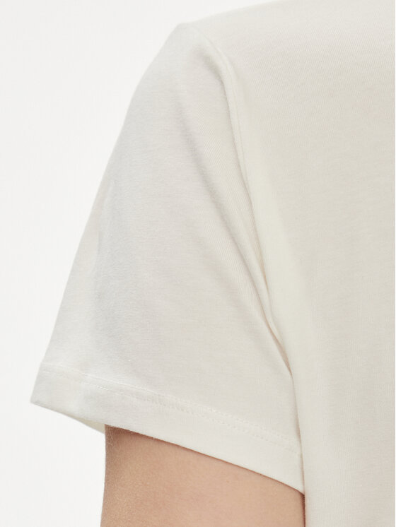 Liu Jo Sport Liu Jo Sport T-krekls TA4202 JS003 Écru Regular Fit