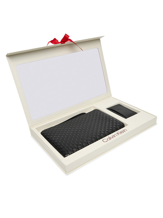 Calvin Klein Calvin Klein Kingikomplekt Zip Pouch + Cardcase Giftset LV04D0003G Must