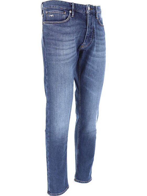 Emporio Armani Emporio Armani Džínsy 3R1J75 1D0DZ Modrá Slim Fit