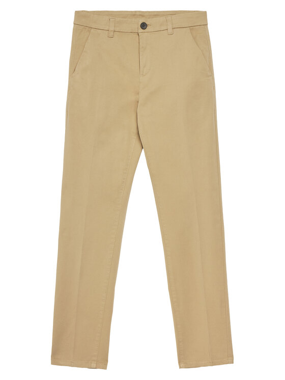 Mayoral Pantaloni din material 530 Bej Regular Fit