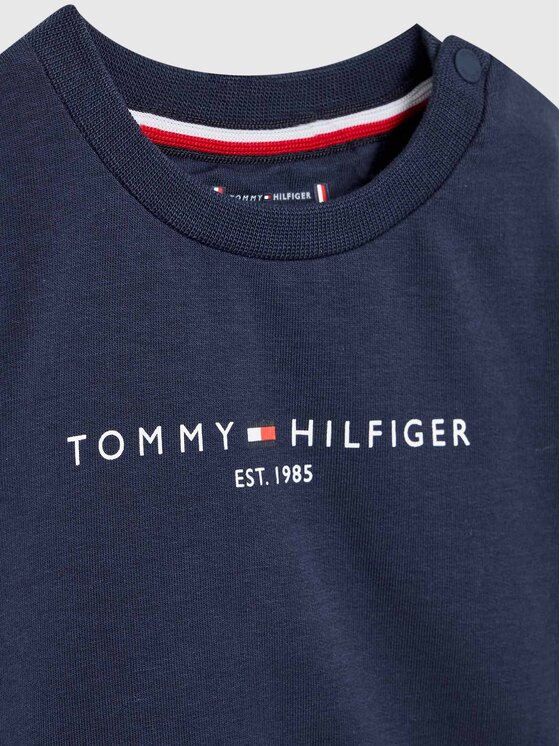 Tommy Hilfiger Tommy Hilfiger Melegítő Baby Essential KN0KN01485 Sötétkék Regular Fit