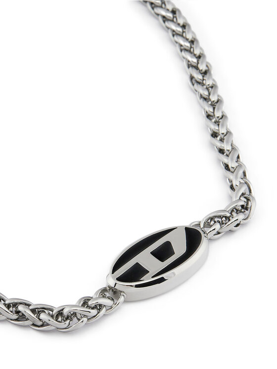 Diesel Diesel Collana DX1470040 Argento