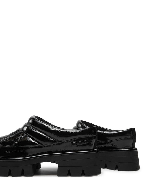 MICHAEL Michael Kors MICHAEL Michael Kors Şlapi Barton Crackled Patent 40F4BTFP1L Negru
