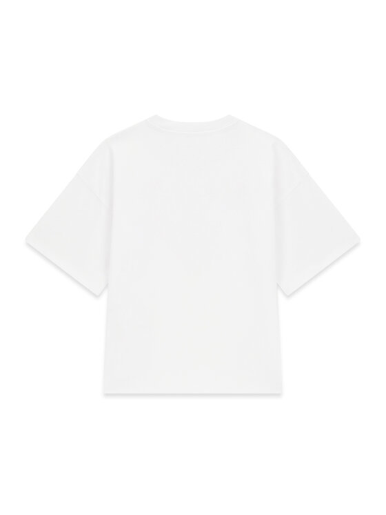 Guess Guess Tricou L6GI18 K8HM4 Alb Relaxed Fit