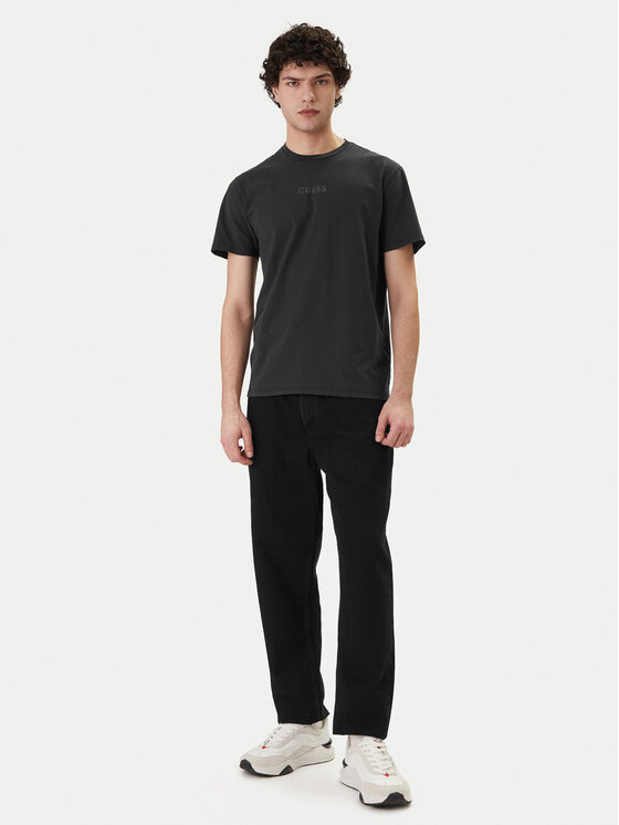 Guess Guess T-Shirt M6GI27 K3249 Czarny Regular Fit