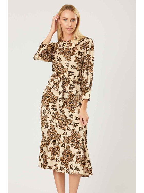 QUIOSQUE QUIOSQUE Každodenné šaty 4NP002112 Biela Regular Fit