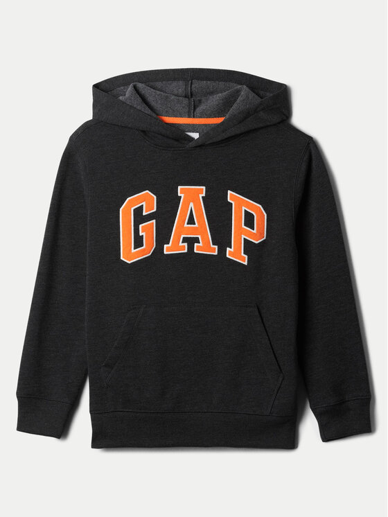 Gap Gap Світшот 516663-07 Чорний Regular Fit