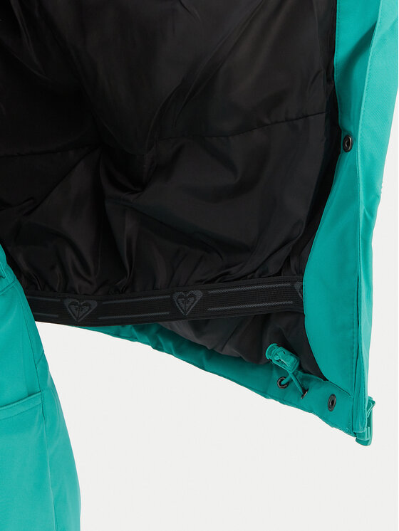 Roxy Roxy Skijaška jakna Snow Winter Rebel JK ERJTJ03545 Zelena Regular Fit