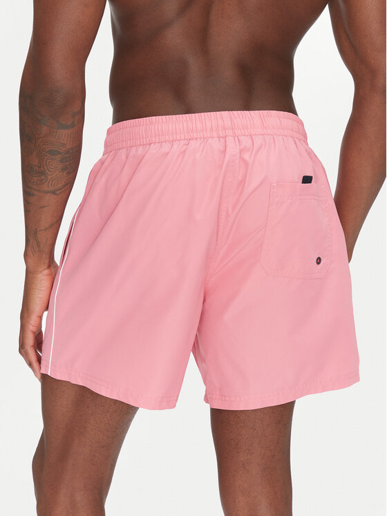 Pepe Jeans Pepe Jeans Плувни шорти Logo PMB10419 Розов Regular Fit