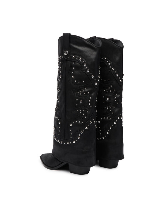 Steve Madden Steve Madden Cizme și botine cowboy Stagecoach 11005660 Negru